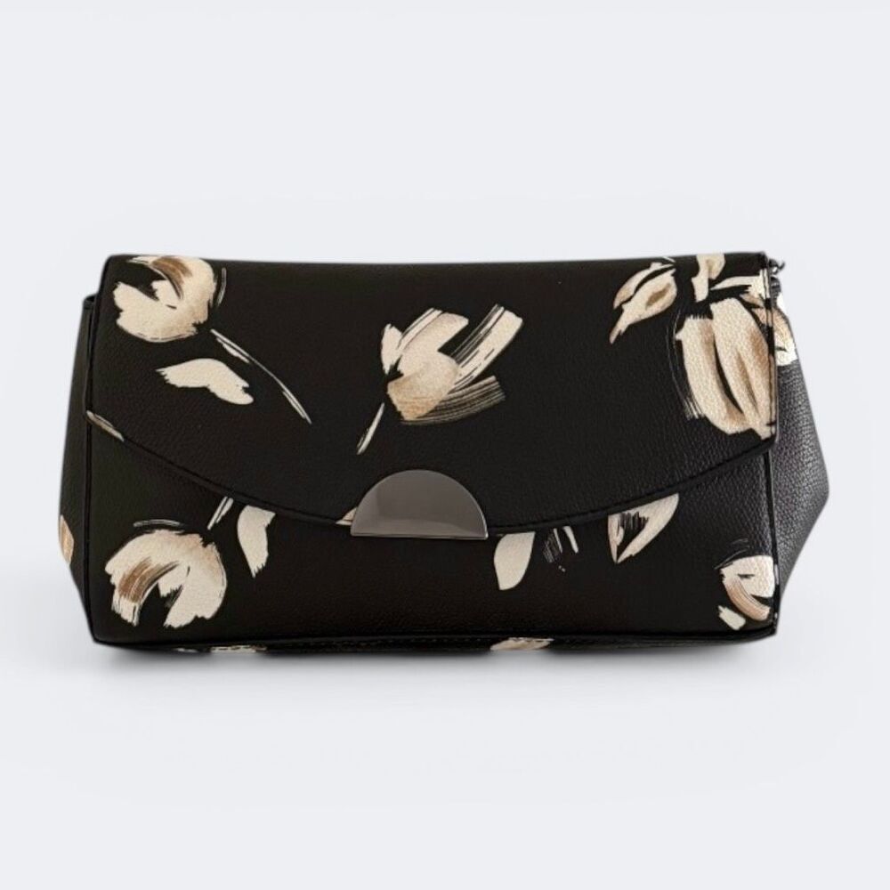a new day Black Convertible Crossbody Clutch Handbag - Picture 3 of 8